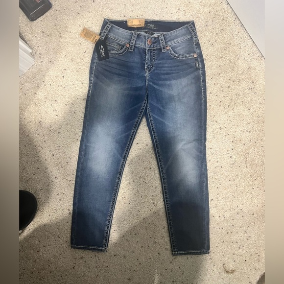 Silver Jeans Denim - Silver Jean‎ mid capris SUKI NEW NWT 26/24